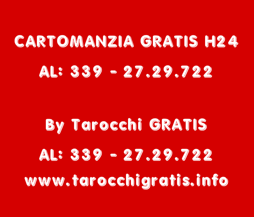CARTOMANZIA GRATIS H24