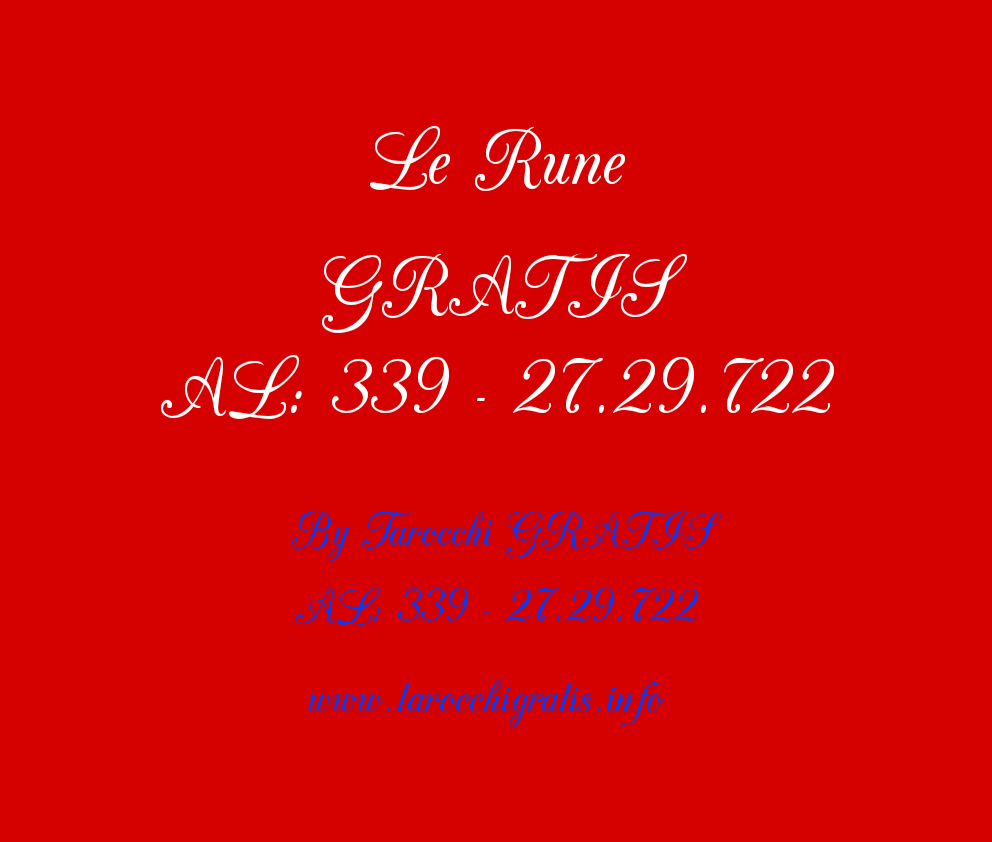 LE RUNE GRATIS