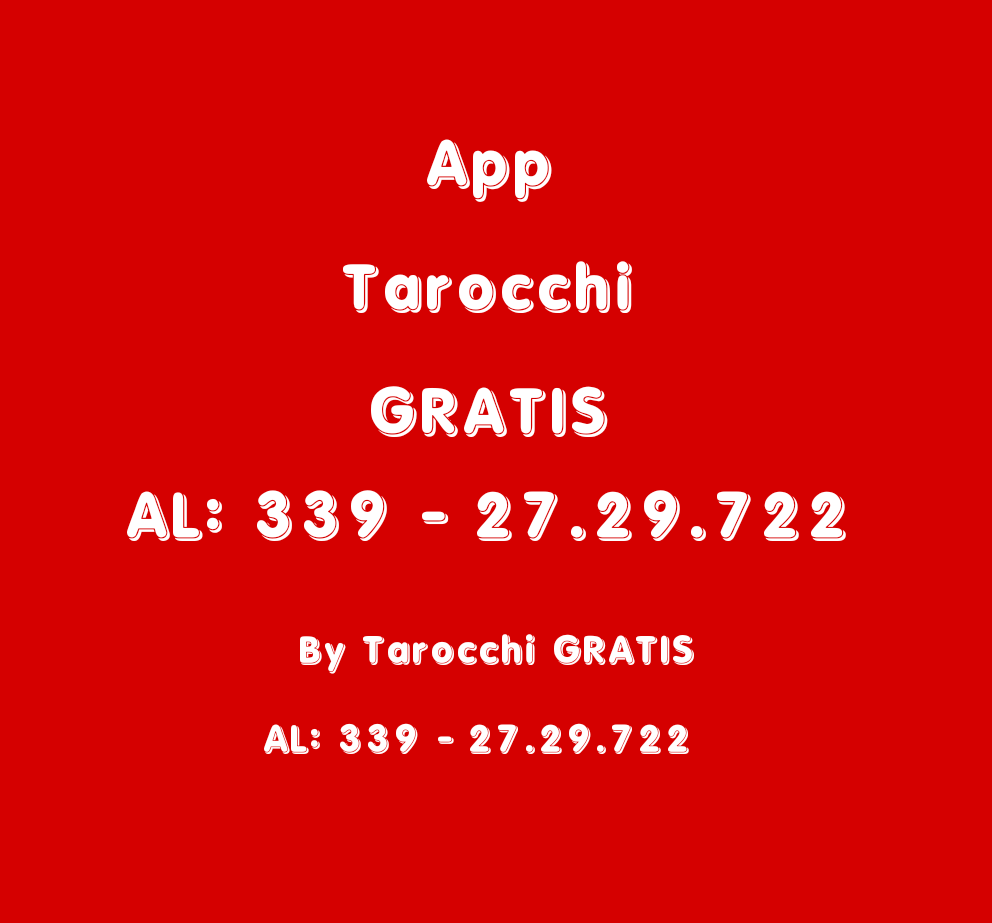APP TAROCCHI GRATIS