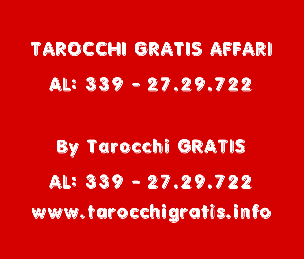 TAROCCHI GRATIS AFFARI
