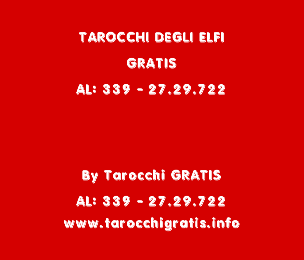 TAROCCHI DEGLI ELFI GRATIS