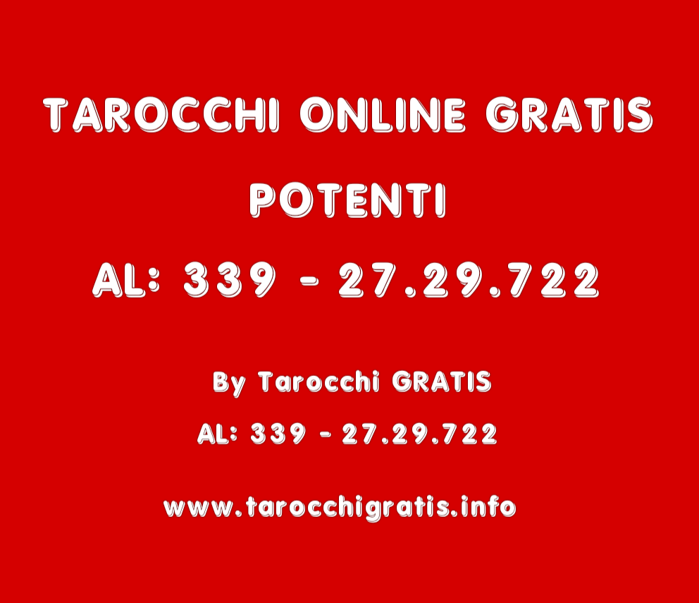 TAROCCHI ONLINE GRATIS POTENTI